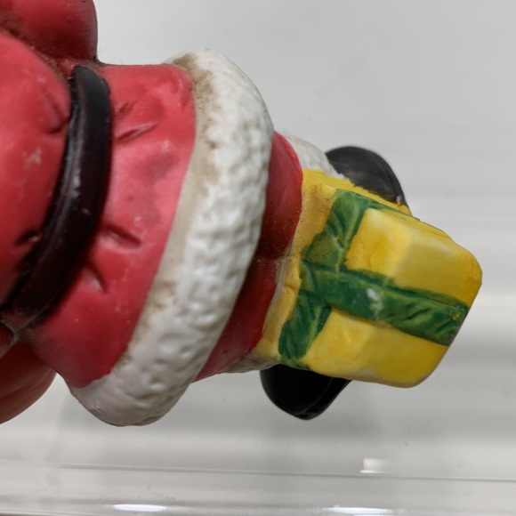 Ceramic Santa figurine vintage 3.25” - Picture 13 of 14